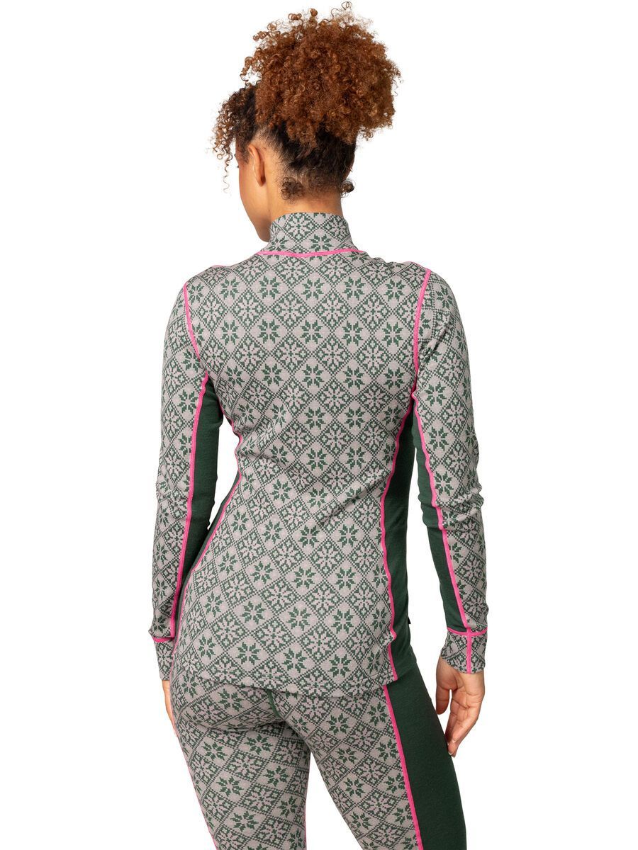 Kari Traa Rose Half Zip Baselayer, thyme - Bild 3
