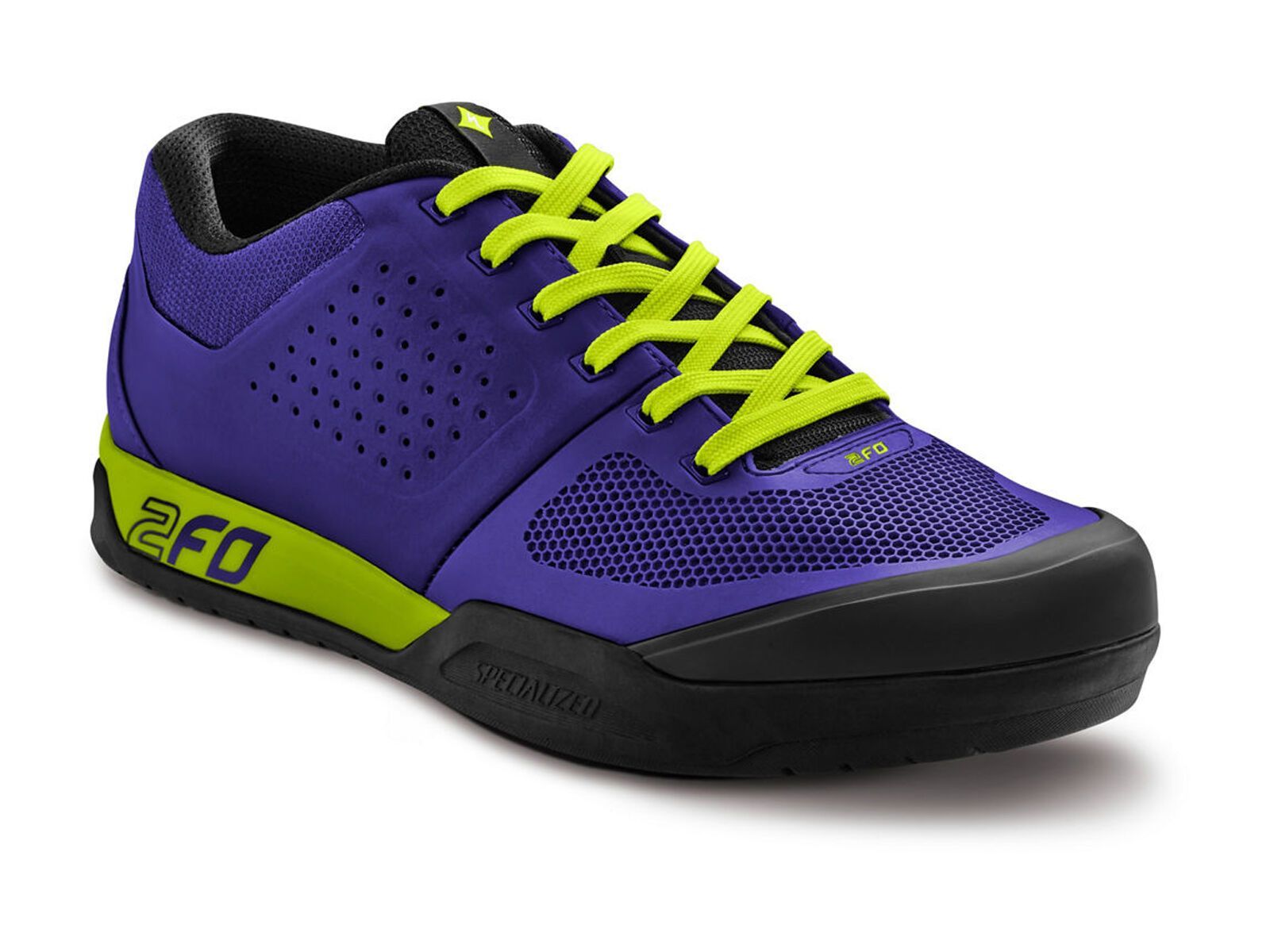 Specialized Women's 2FO Flat MTB, Indigo/Hyper Green - Bild 1