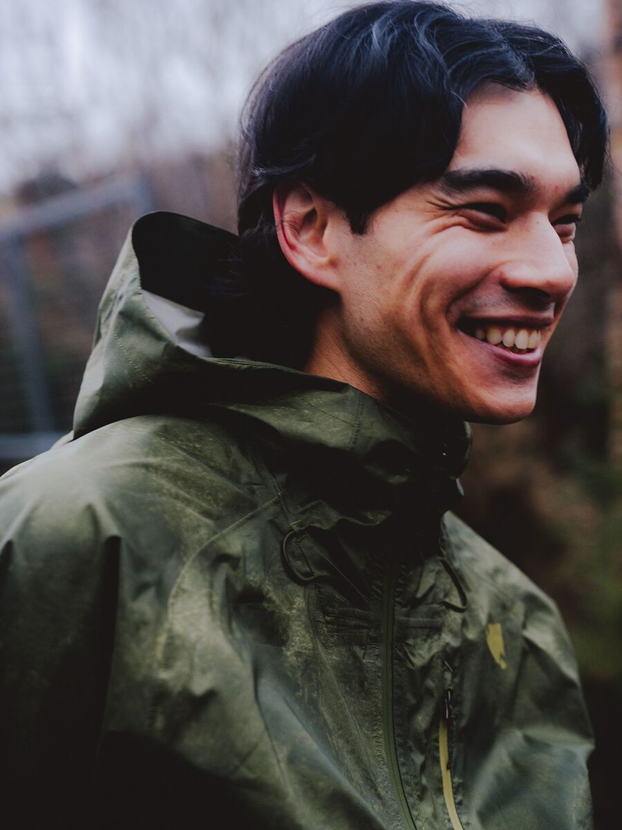 Endura Alltrack Rout Wasserdichte Jacke, moss green aop - Bild 7