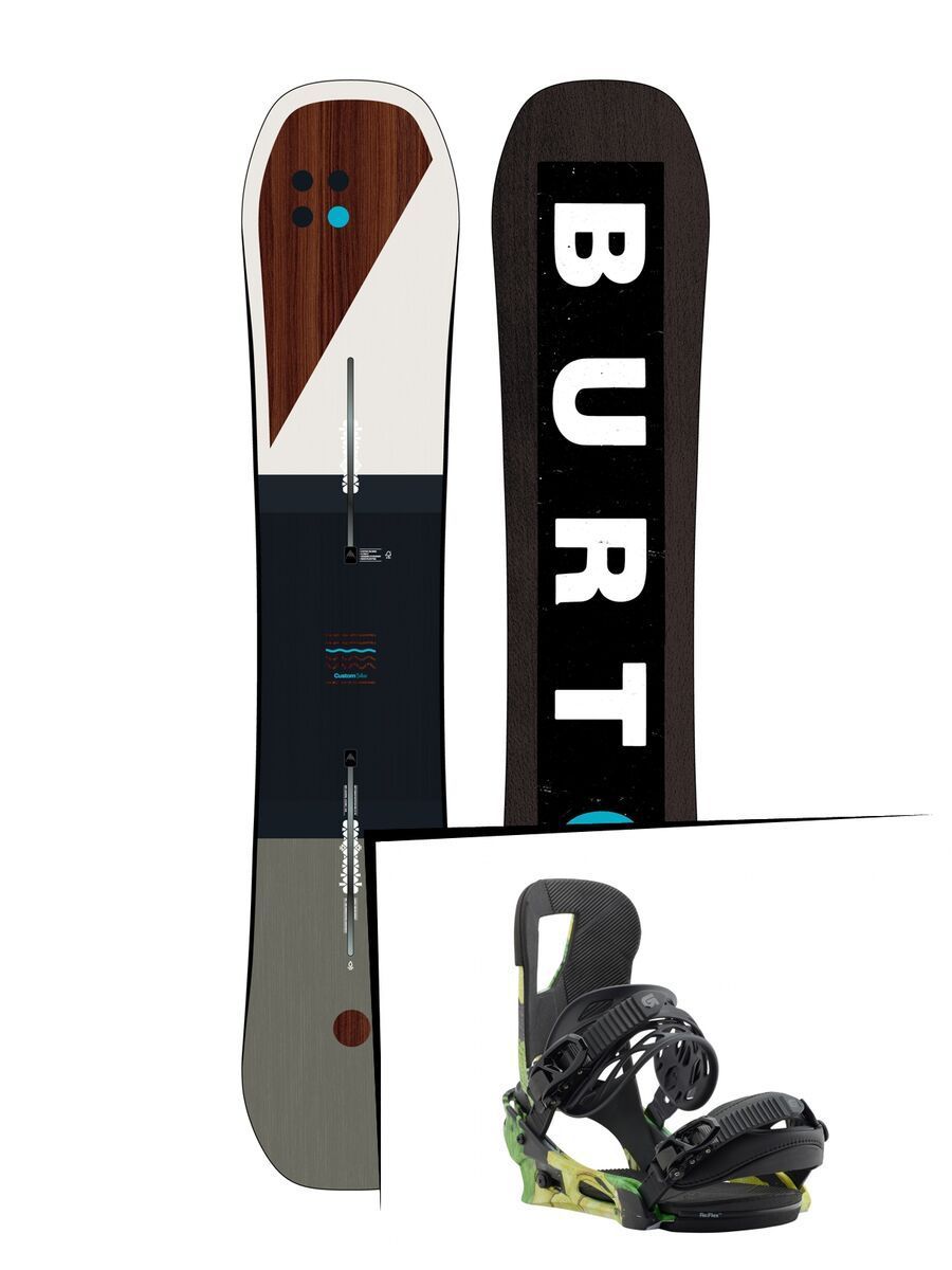 Set: Burton Custom Flying V 2019 +  Cartel (1930909S) - Bild 1