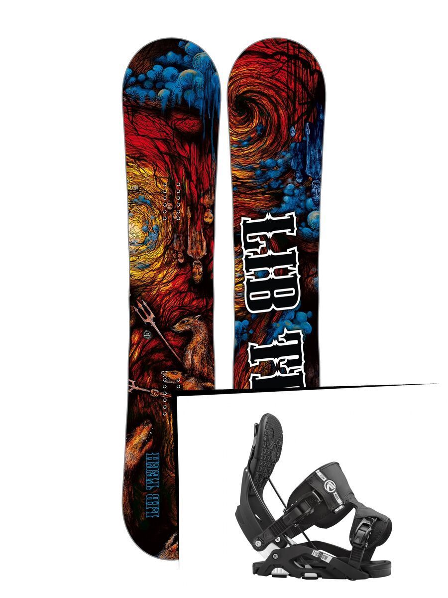 Set: Lib Tech From Hell Skate Banana 2017 + Flow Nexus (1513157S) - Bild 1