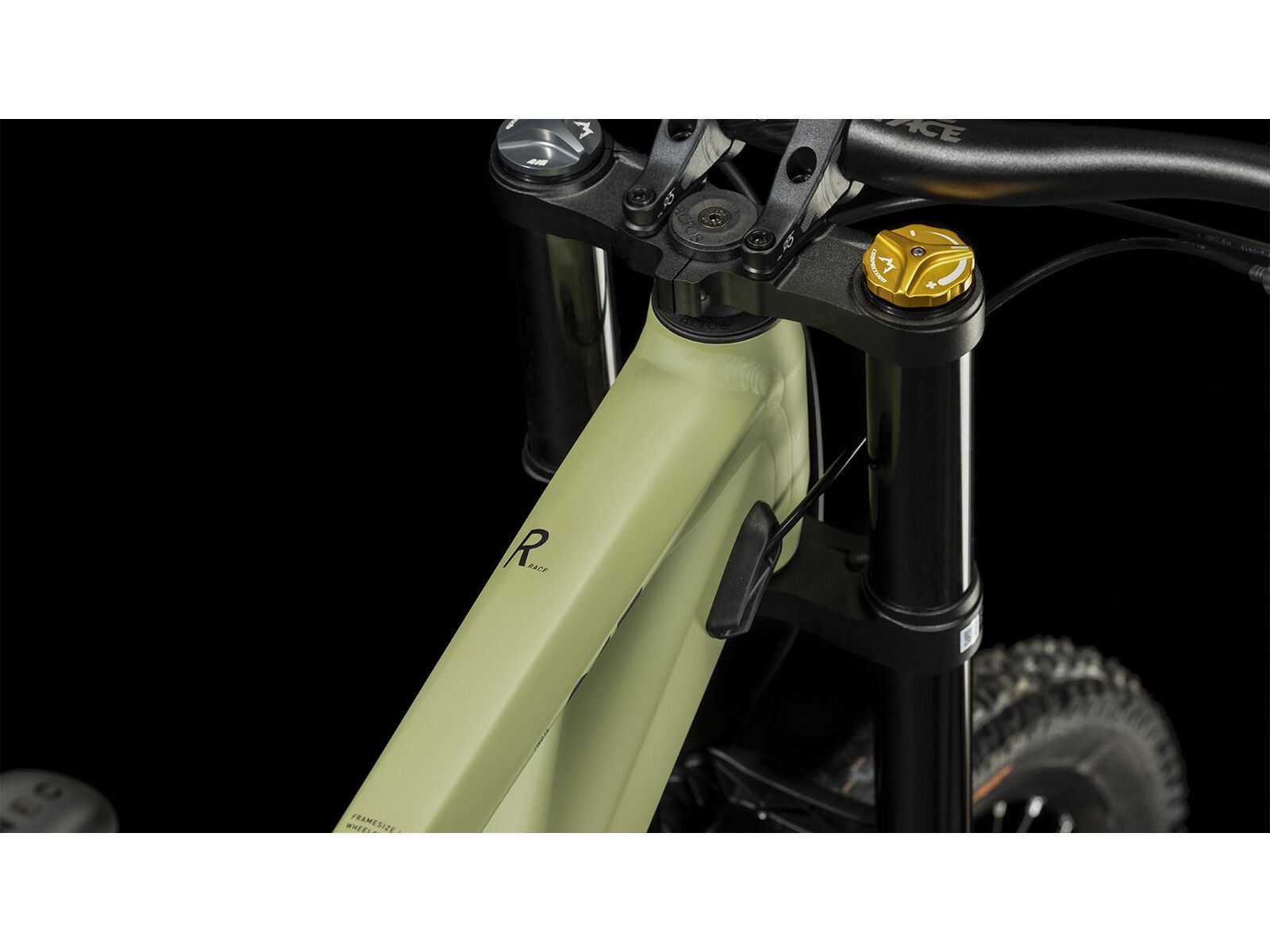 Cube Two15 Race 27.5, lightolive´n´black - Bild 3