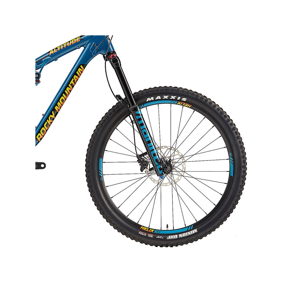 Rocky Mountain Altitude 730, gloss petrol/black/burnt orange/lemongrass - Bild 2