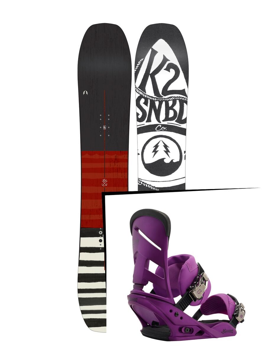 Set: K2 Ultra Dream 2016 + Burton Mission (1191287S) - Bild 1
