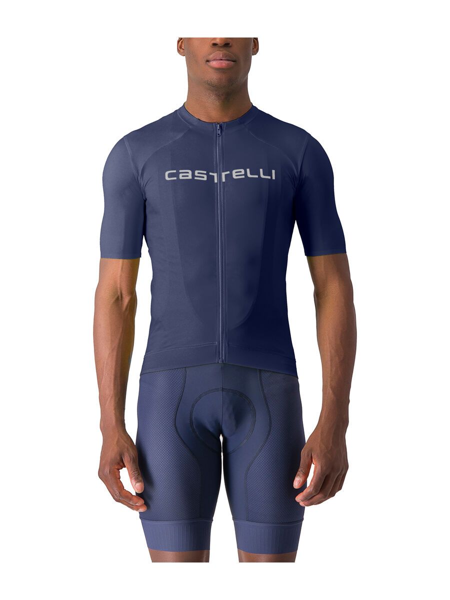 Castelli Elements Jersey, belgian blue/ivory - Bild 1