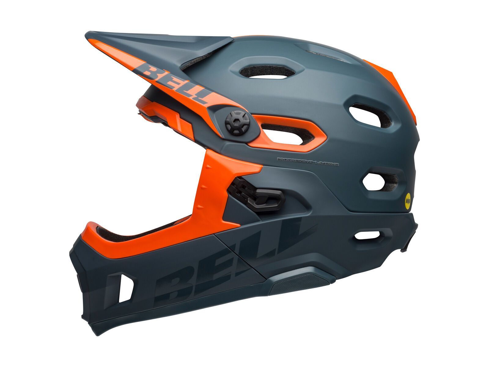 Bell Super DH MIPS, matte/gloss slate/orange - Bild 3