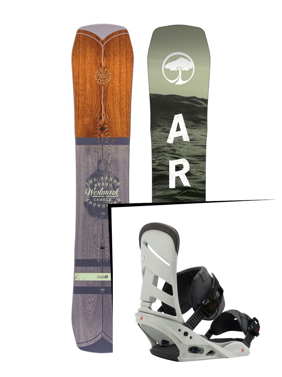 Set: Arbor Westmark Camber 2017 + Burton Mission (1712876S) - Bild 1