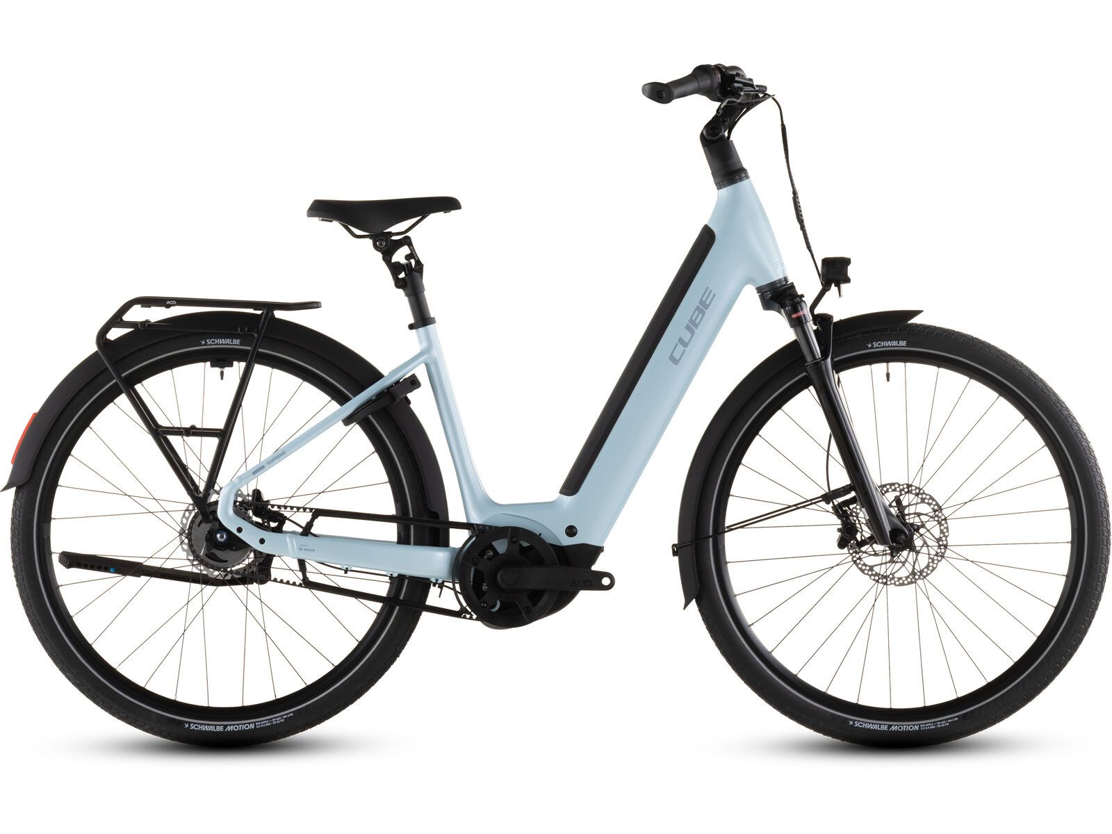 Cube Supreme Hybrid Deluxe EX 600 RT Easy Entry 28, airygreen´n´prism - Bild 1