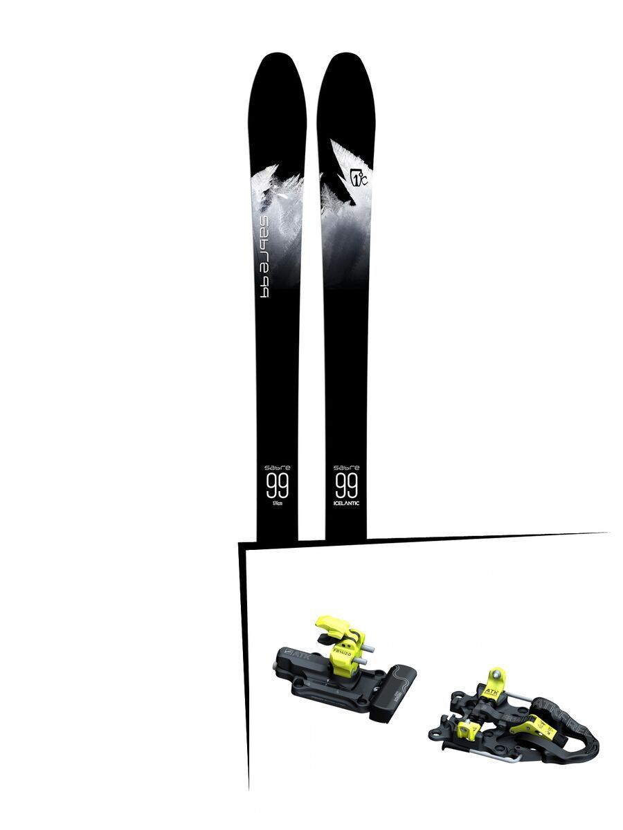 Set: Icelantic Sabre 99 2018 + ATK Freeraider 14 2.0 - Bild 1