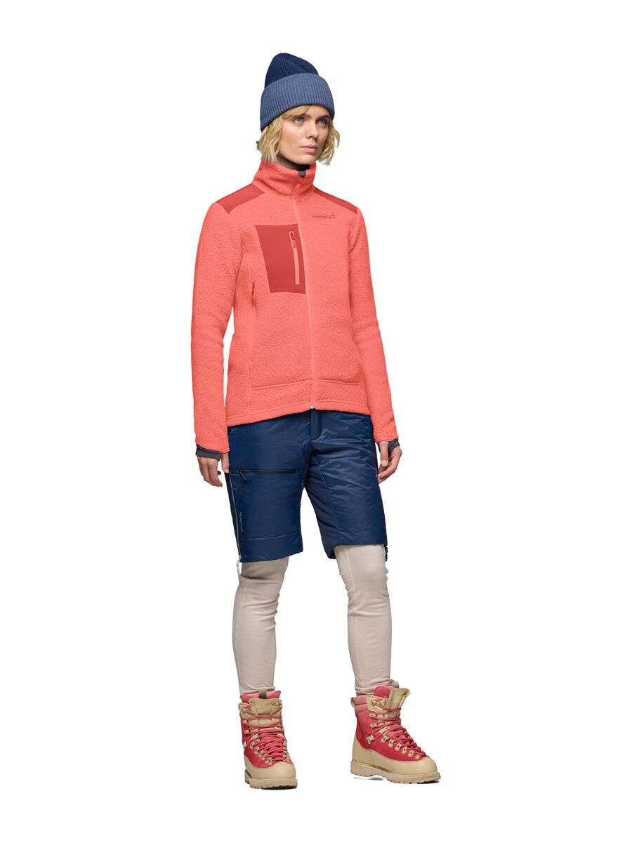 Norrona trollveggen warm3 Jacket W's, deep sea coral/baked apple - Bild 6