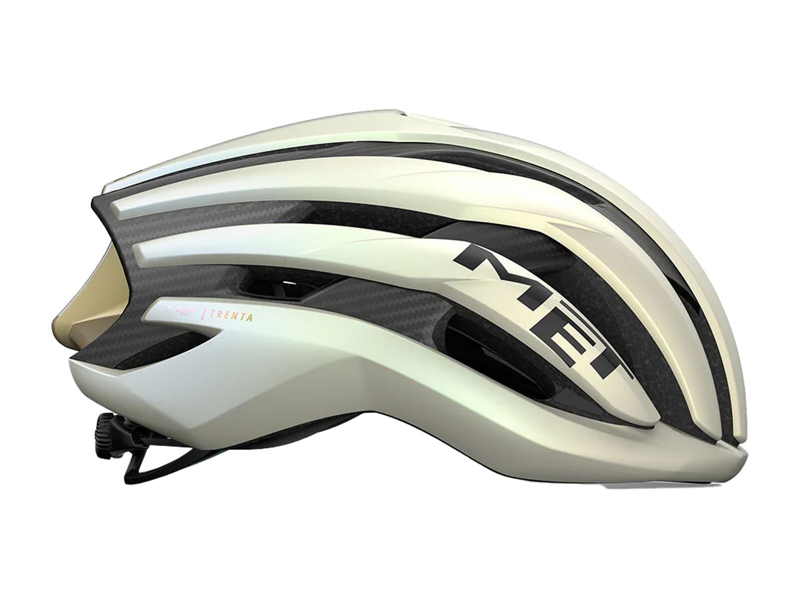 MET Trenta 3K Carbon MIPS, vanilla ice gold/matt - Bild 3