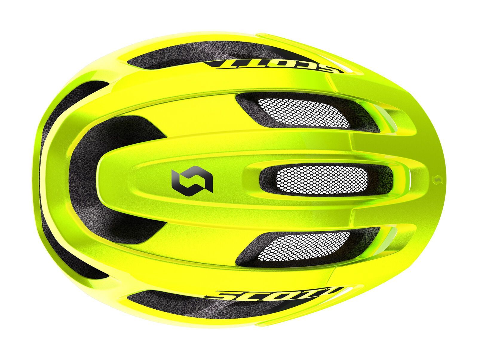 Scott Supra Helmet, yellow fluorescent - Bild 4