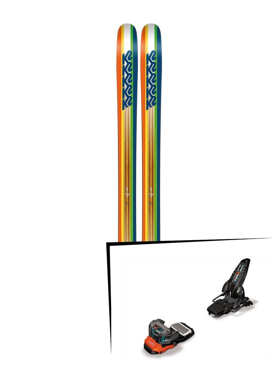 K2 SKI Set: Shreditor 102 2016 + Marker Lord S.P.14 - Bild 1