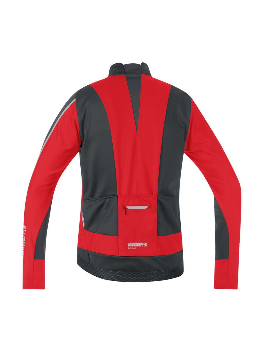 Gore Bike Wear Oxygen Windstopper SO Jacke, black red - Bild 2