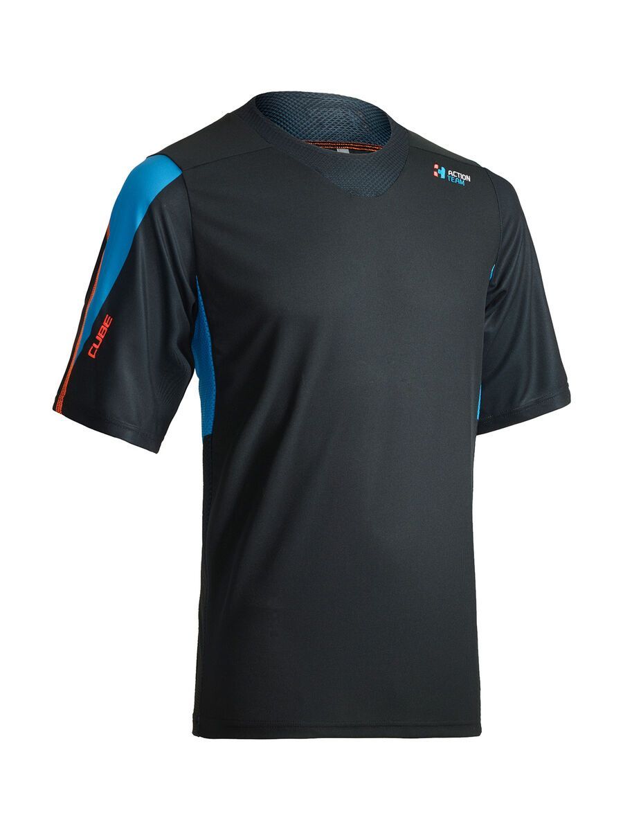 Cube Action Rundhalstrikot Pure kurzarm, black - Bild 1