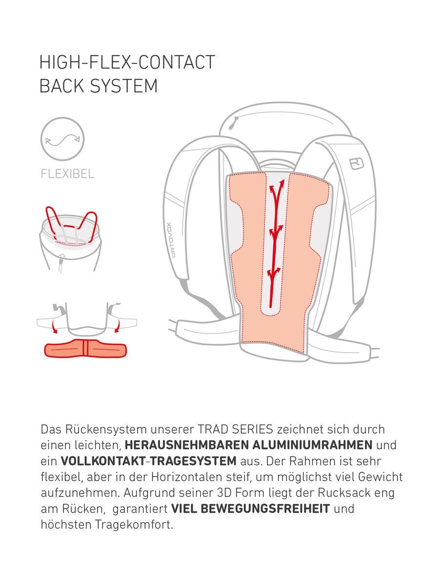 Ortovox Trad 26 S, black raven - Bild 3