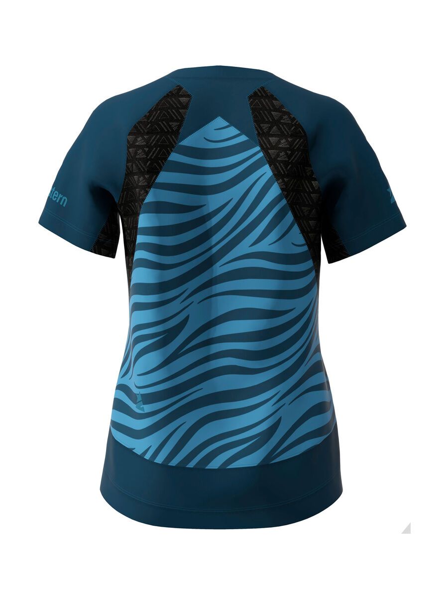 Zimtstern TechZonez Shirt SS Women, heritage blue/french navy - Bild 4