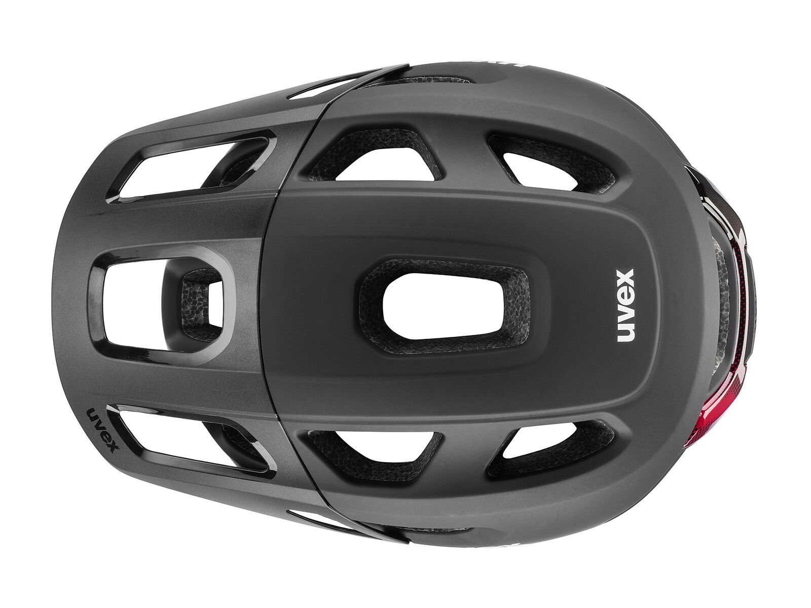 uvex react MIPS, black-ruby red matt - Bild 4