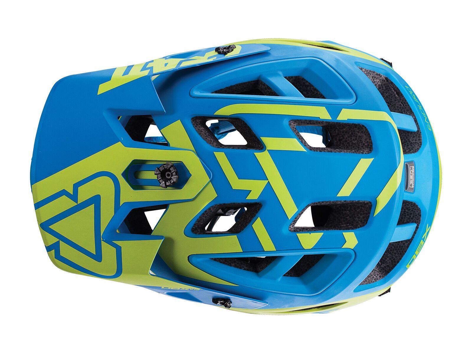 Leatt Helmet DBX 3.0 Enduro V2, blue/lime - Bild 3