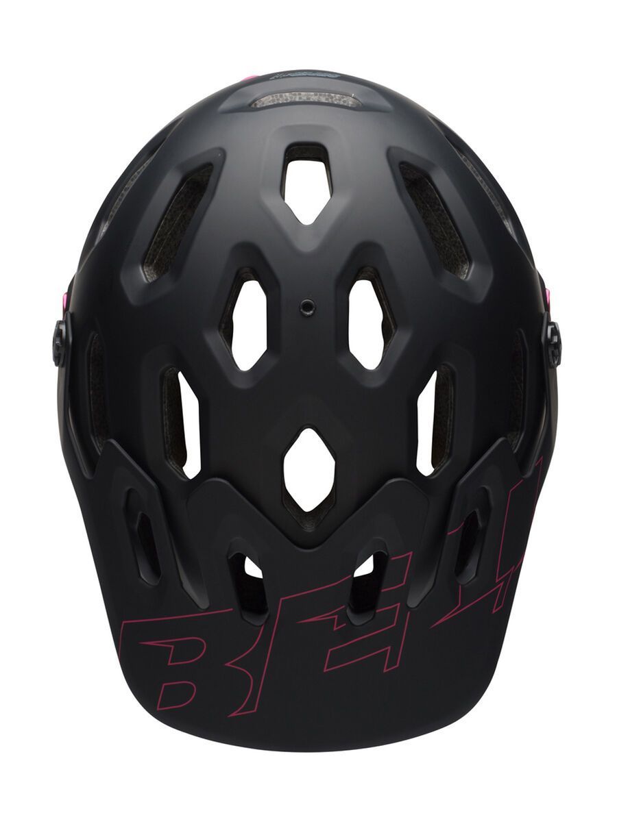 Bell Super 3, matte/gloss black/cherry - Bild 6