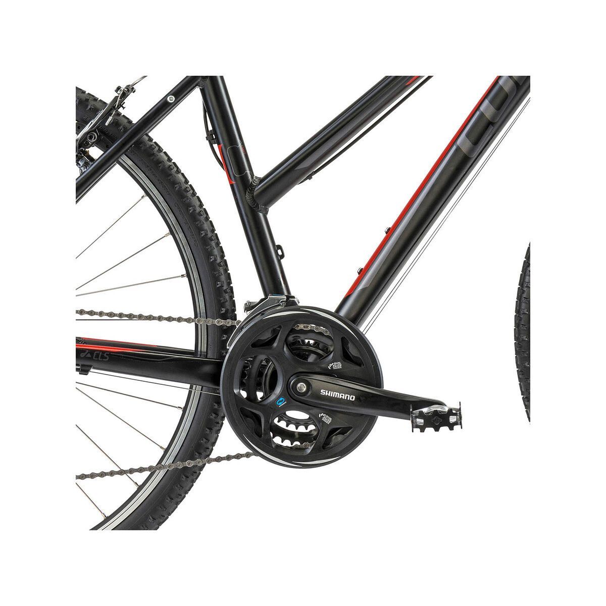 Cube LTD CLS Lady, black/anthrazit/red - Bild 3