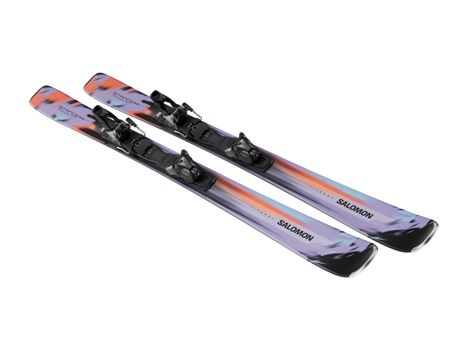 Salomon Stance Pro 86 + MI12 GW, violet tulip/nasturtium/black - Bild 7