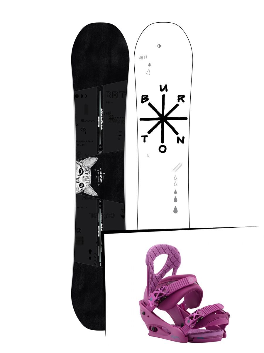 Set: Burton Rewind 2019 +  Stiletto (1931124S) - Bild 1