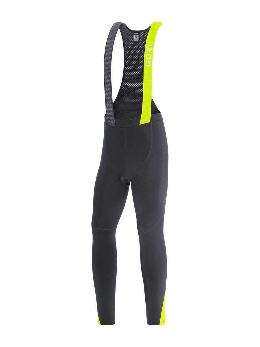 GOREWEAR C5 Thermo Trägerhose+, black/neon yellow - Bild 1