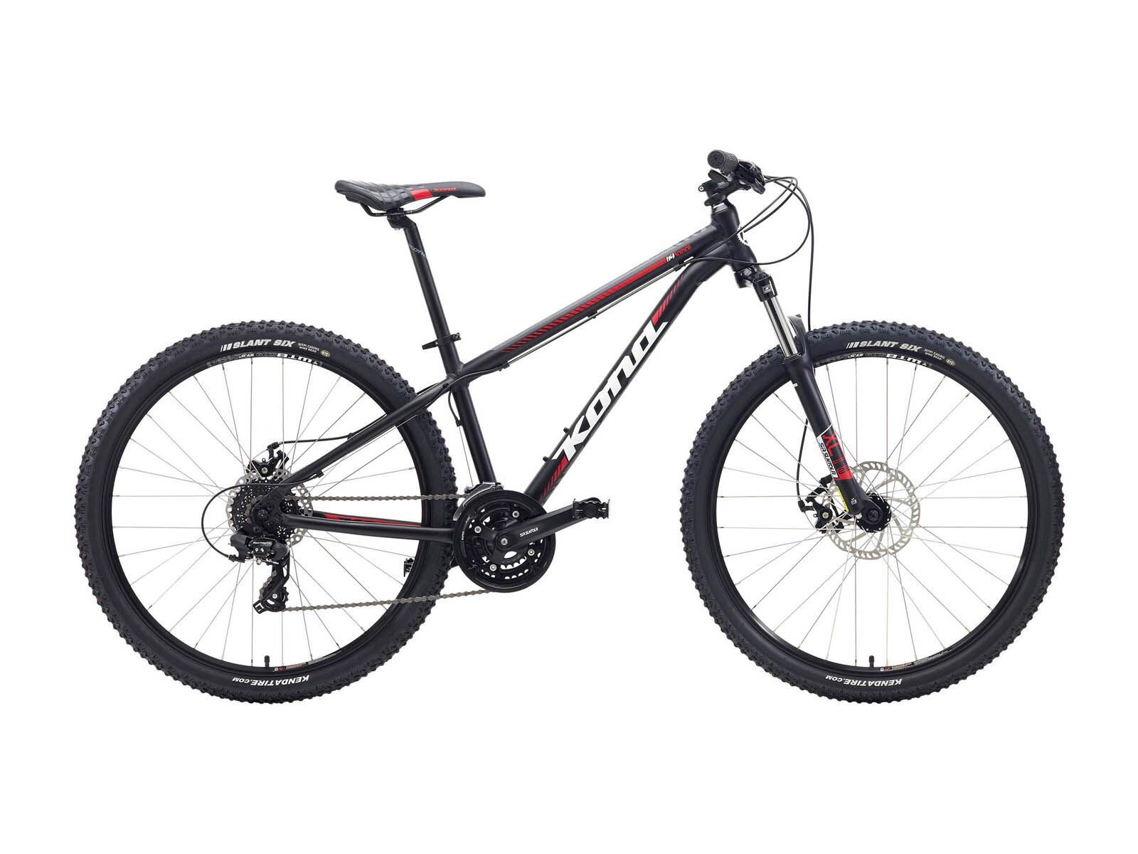 Kona Lanai 27.5, Matt Black w/White, Red & Grey - Bild 1