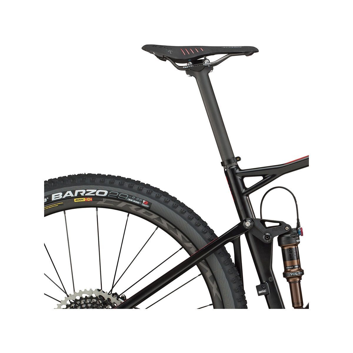 BMC Fourstroke 01 One, carbon red - Bild 6