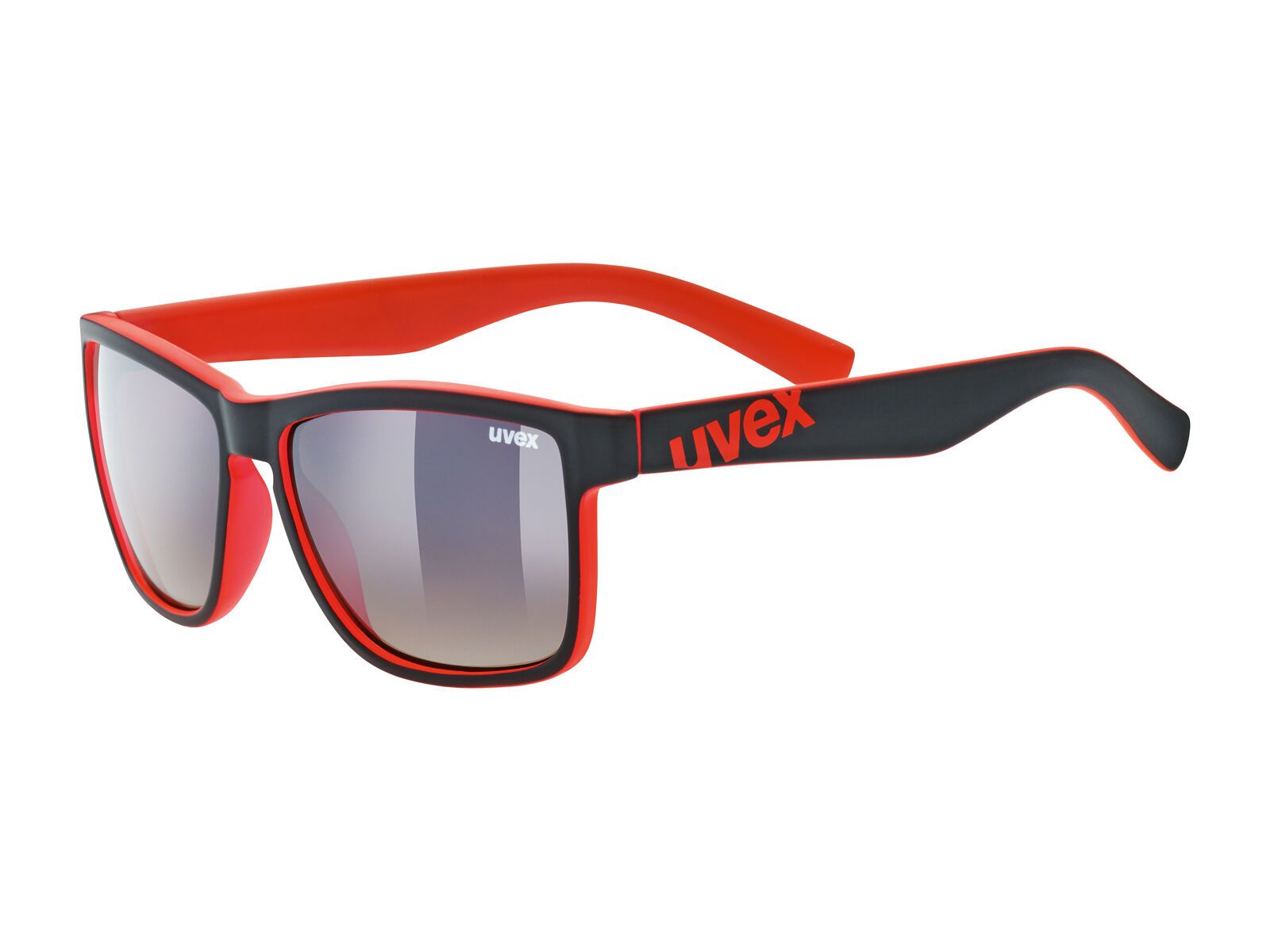uvex lgl 39, black mat red/Lens: litemirror brown dégradé - Bild 1