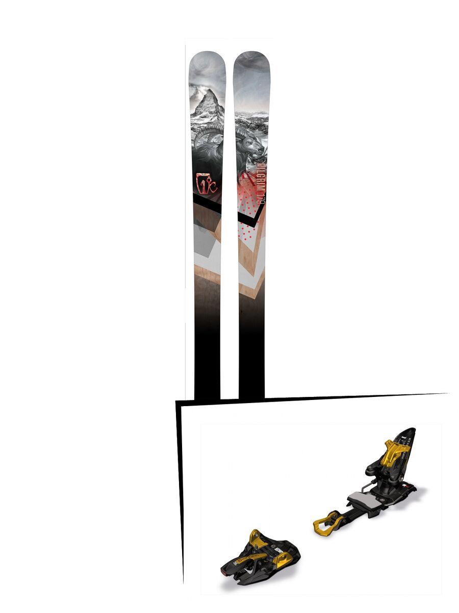 Set: Icelantic Pilgrim 2016 + Marker Kingpin 13 (1289302) - Bild 1