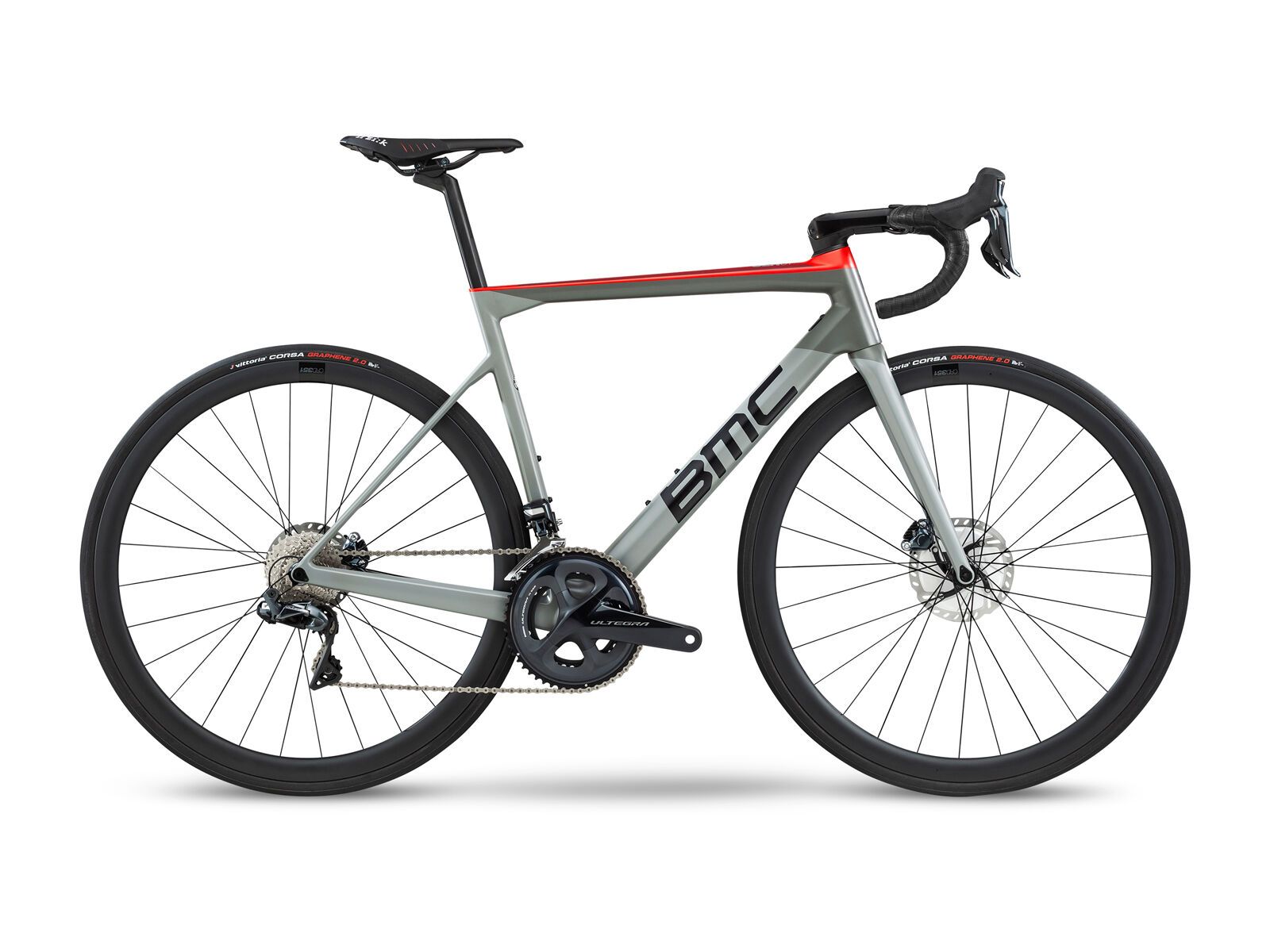 BMC Teammachine SLR01 Disc Four, airforce grey & super red - Bild 1
