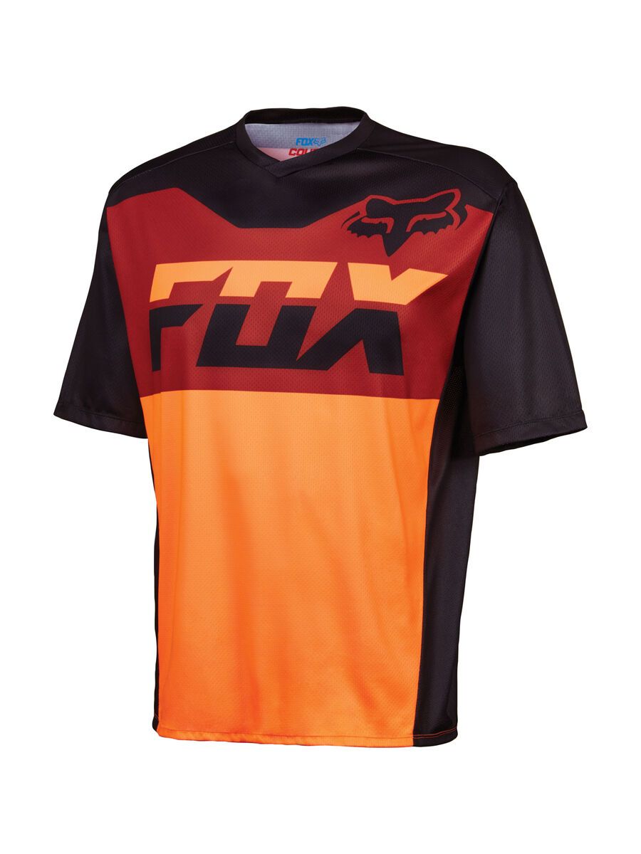 Fox Covert SS Jersey, flow orange - Bild 1