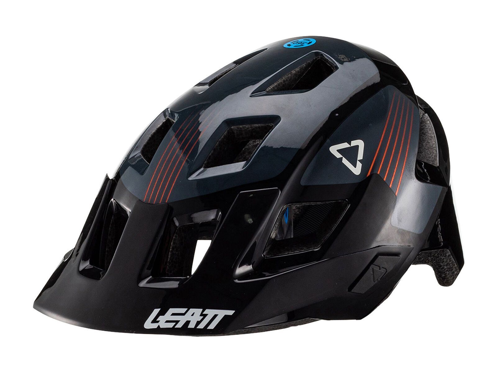 Leatt Helmet MTB All Mountain 1.0 Junior, black - Bild 1