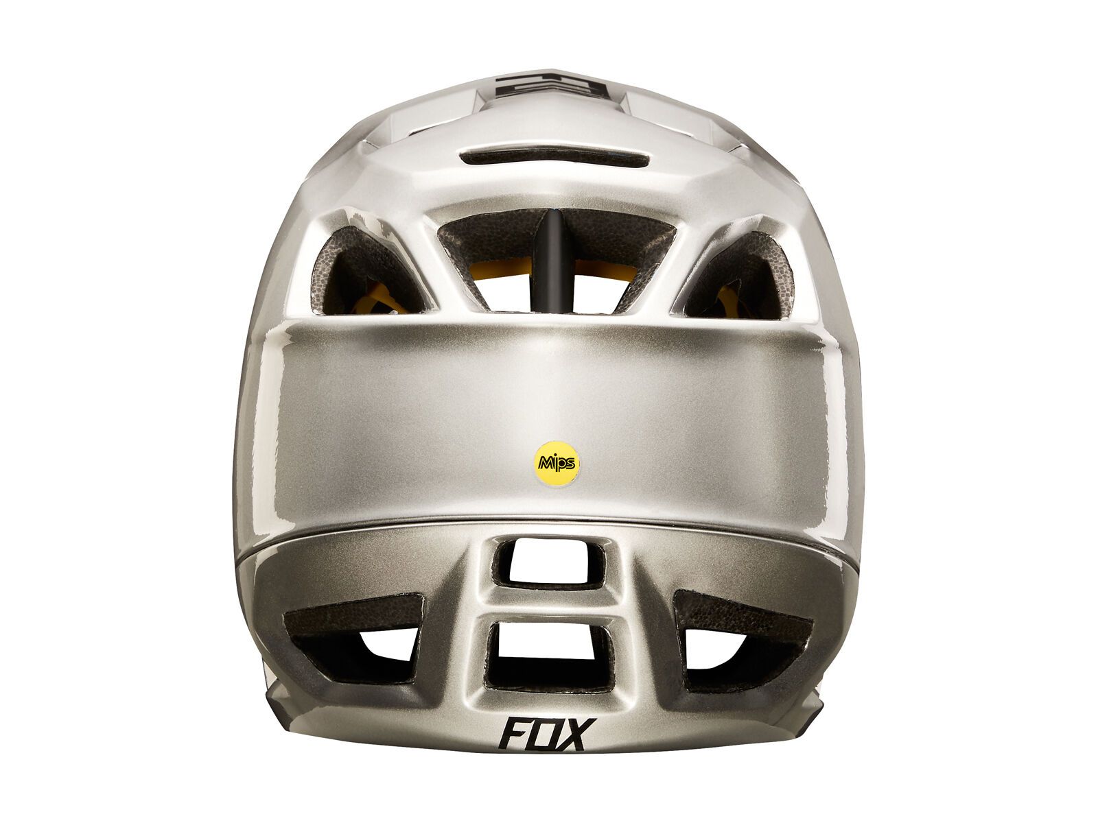 Fox Proframe Helmet Moth, black/silver - Bild 6