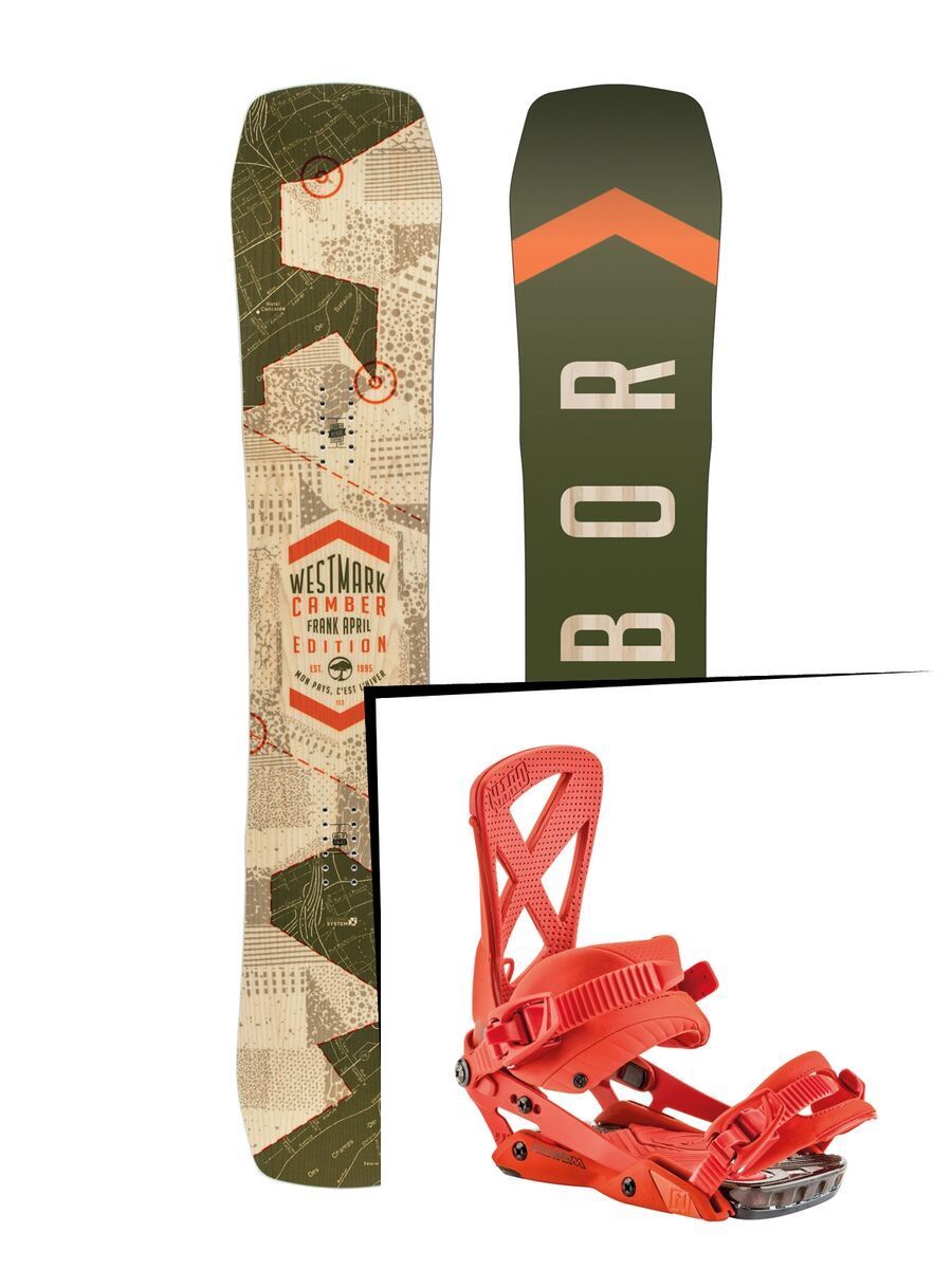 Set: Arbor Westmark Camber 2017 + Nitro Phantom (1691284S) - Bild 1