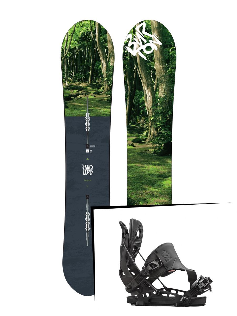 Set: Burton Landlord 2017 + Flow NX2 Hybrid (1513124S) - Bild 1