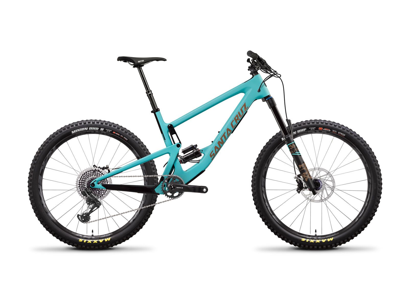 Santa Cruz Bronson CC X01+, industry blue and gold - Bild 1
