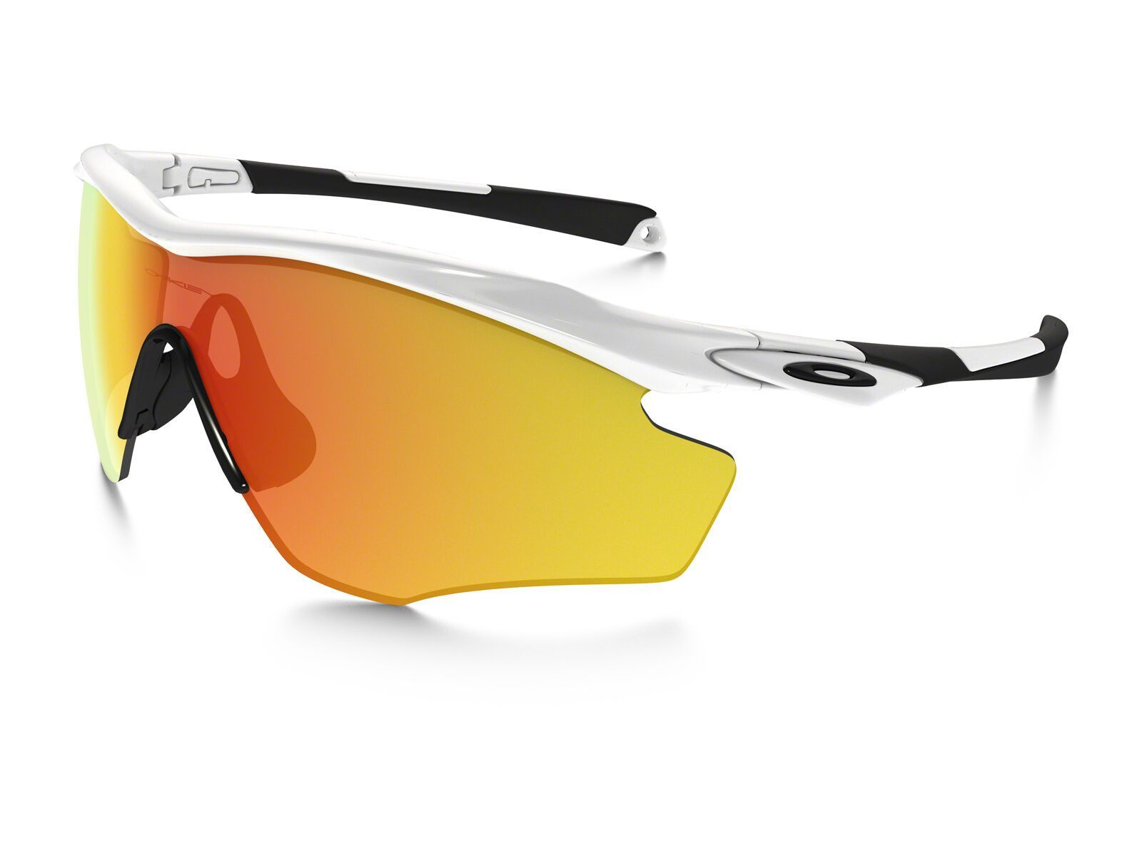 Oakley M2 Frame XL, polished white/Lens: fire iridium - Bild 1