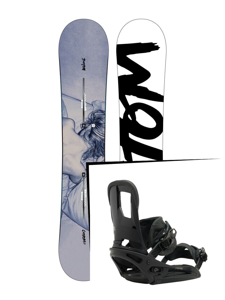 Burton Set: Custom Twin 2016 + Burton Cartel EST - Bild 1