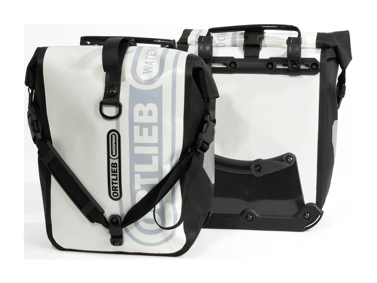 ORTLIEB Front-Roller Classic White Line, weiß-schwarz - Bild 1