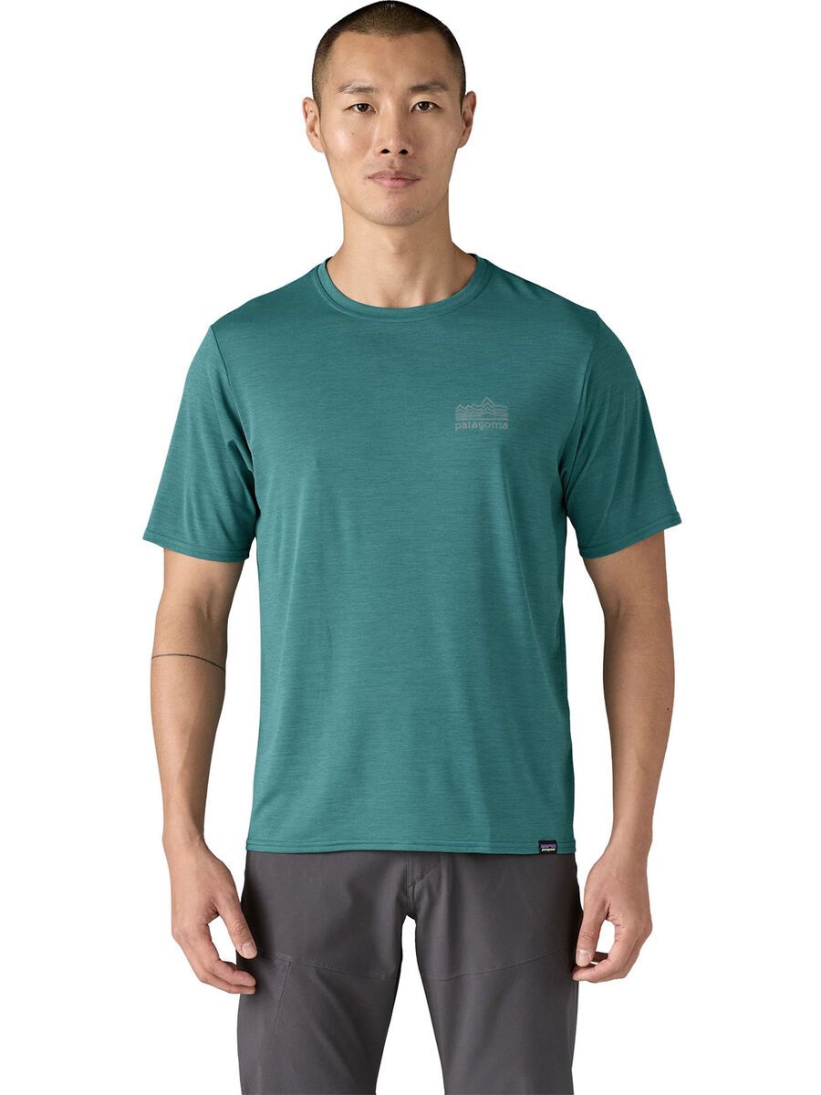Patagonia Men's Capilene Cool Daily Graphic Shirt Strataspire, wetland blue x-dye - Bild 3