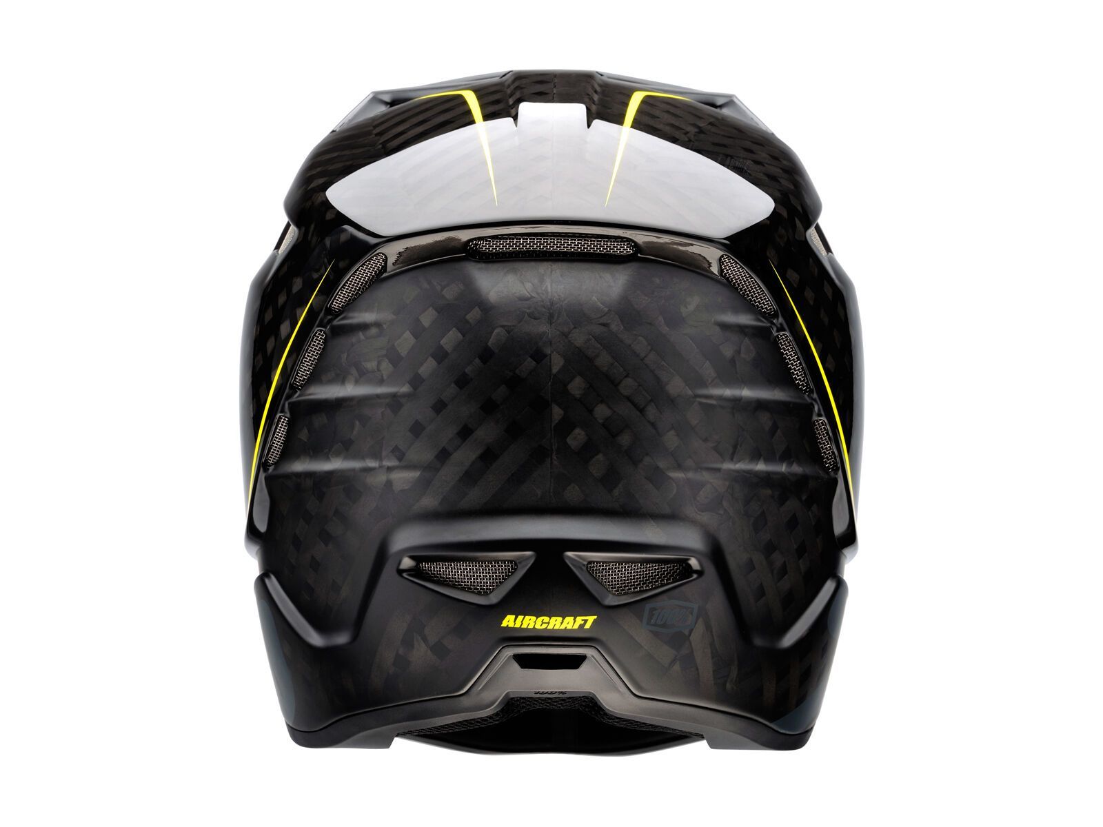 100% Aircraft DH Helmet, raw black - Bild 2