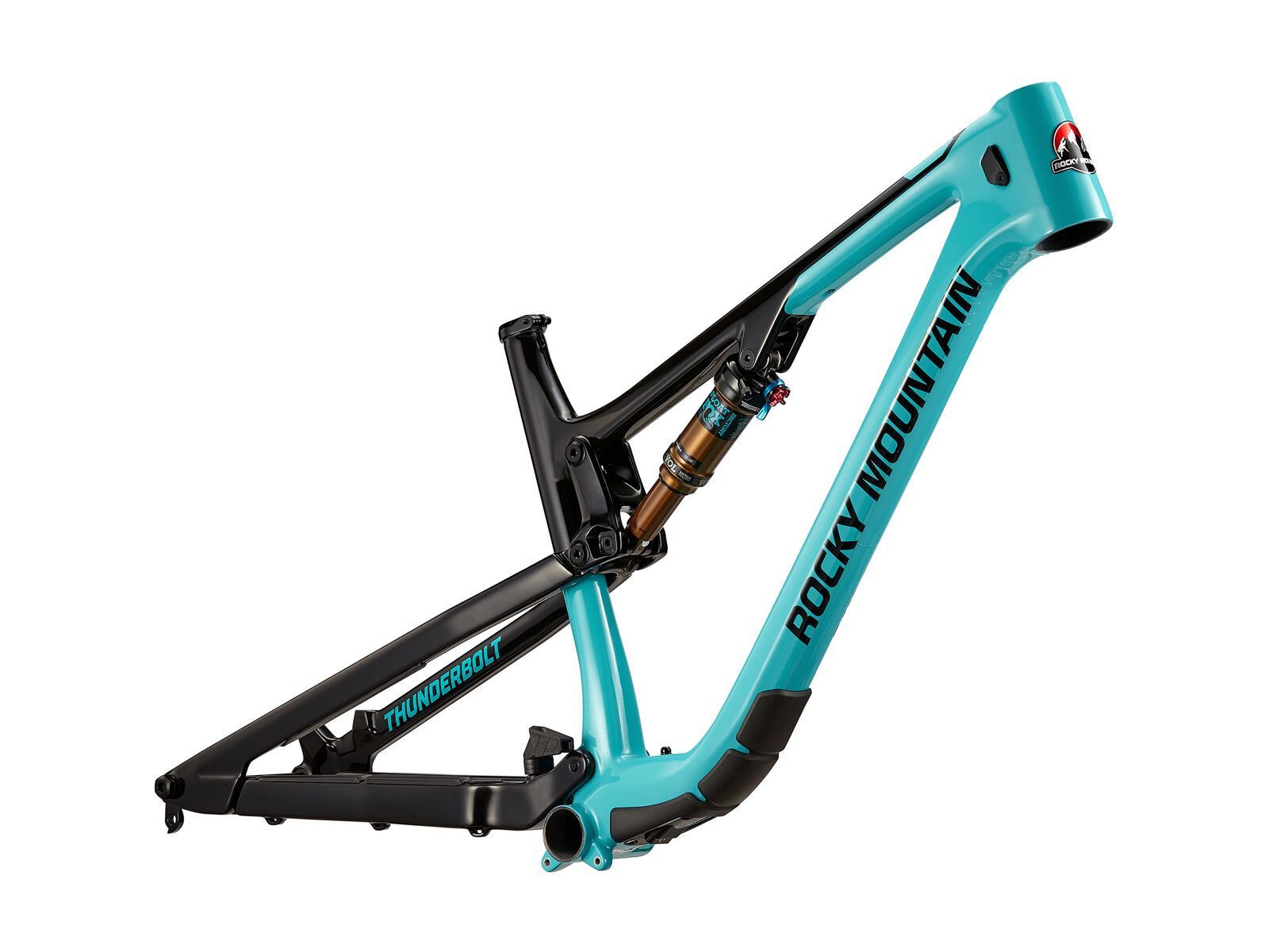 Rocky Mountain Thunderbolt Carbon BC Edition Frameset, billy ocean/black in black - Bild 1