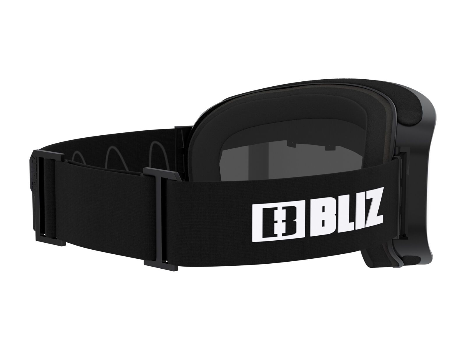 Bliz Flow, Smoke Silver Mirror / matte black - Bild 5