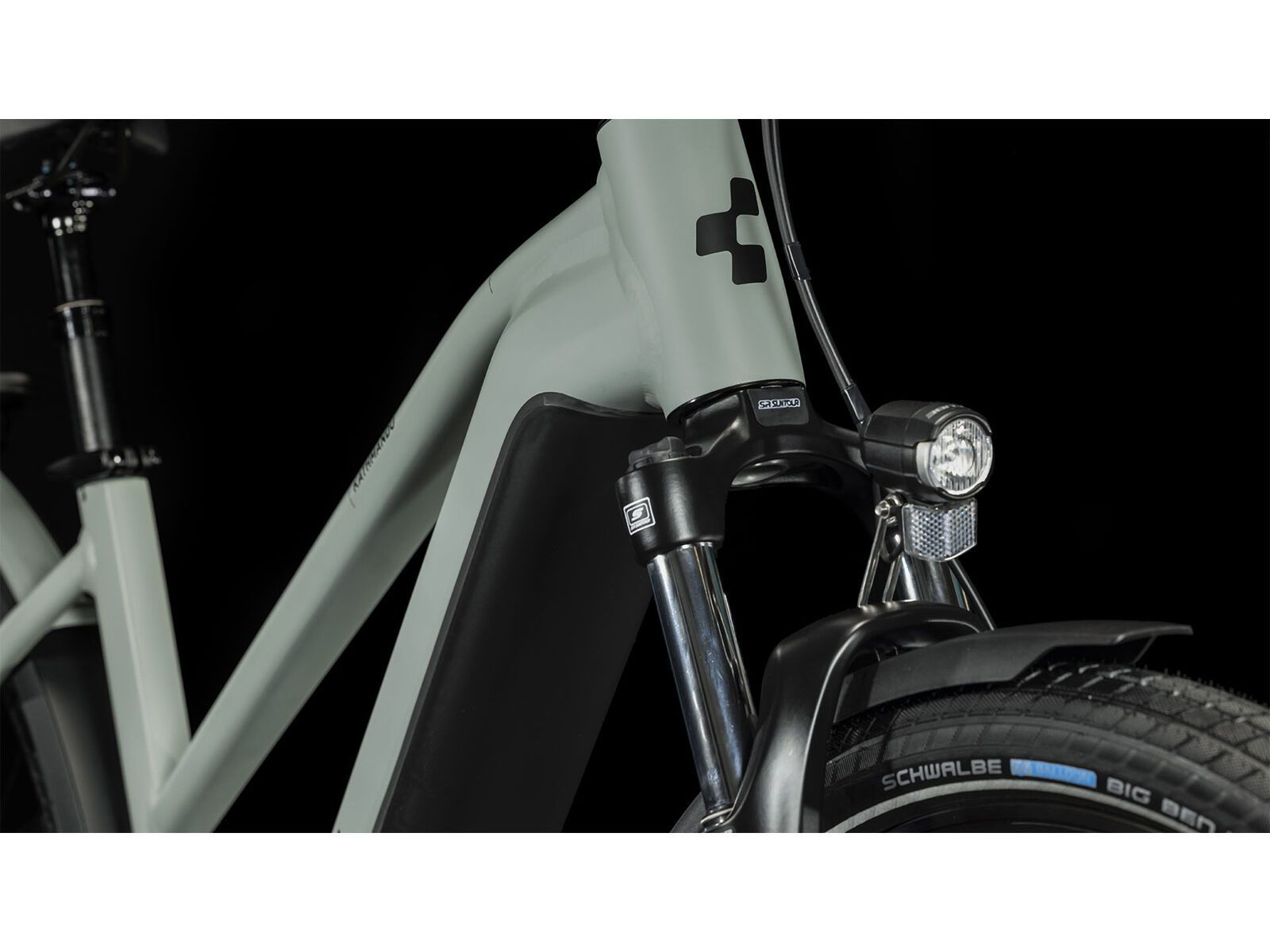 ***2. Wahl*** Cube Kathmandu Hybrid One 750 Trapeze swampgrey´n´black - Bild 6