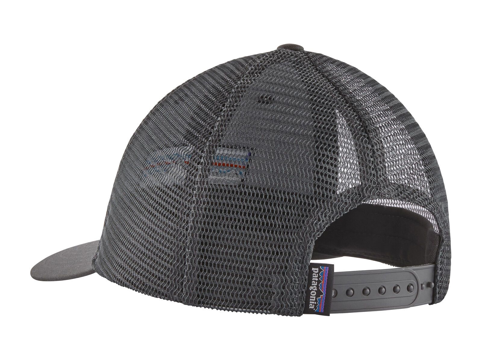 Patagonia P-6 Logo LoPro Trucker Hat, forge grey - Bild 2