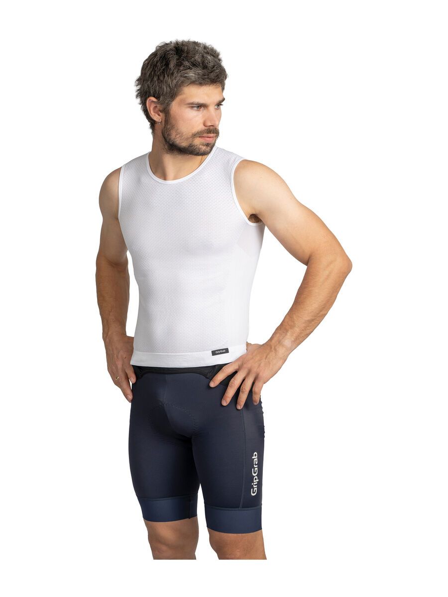GripGrab PACR Ultralight Sleeveless Base Layer, white - Bild 5