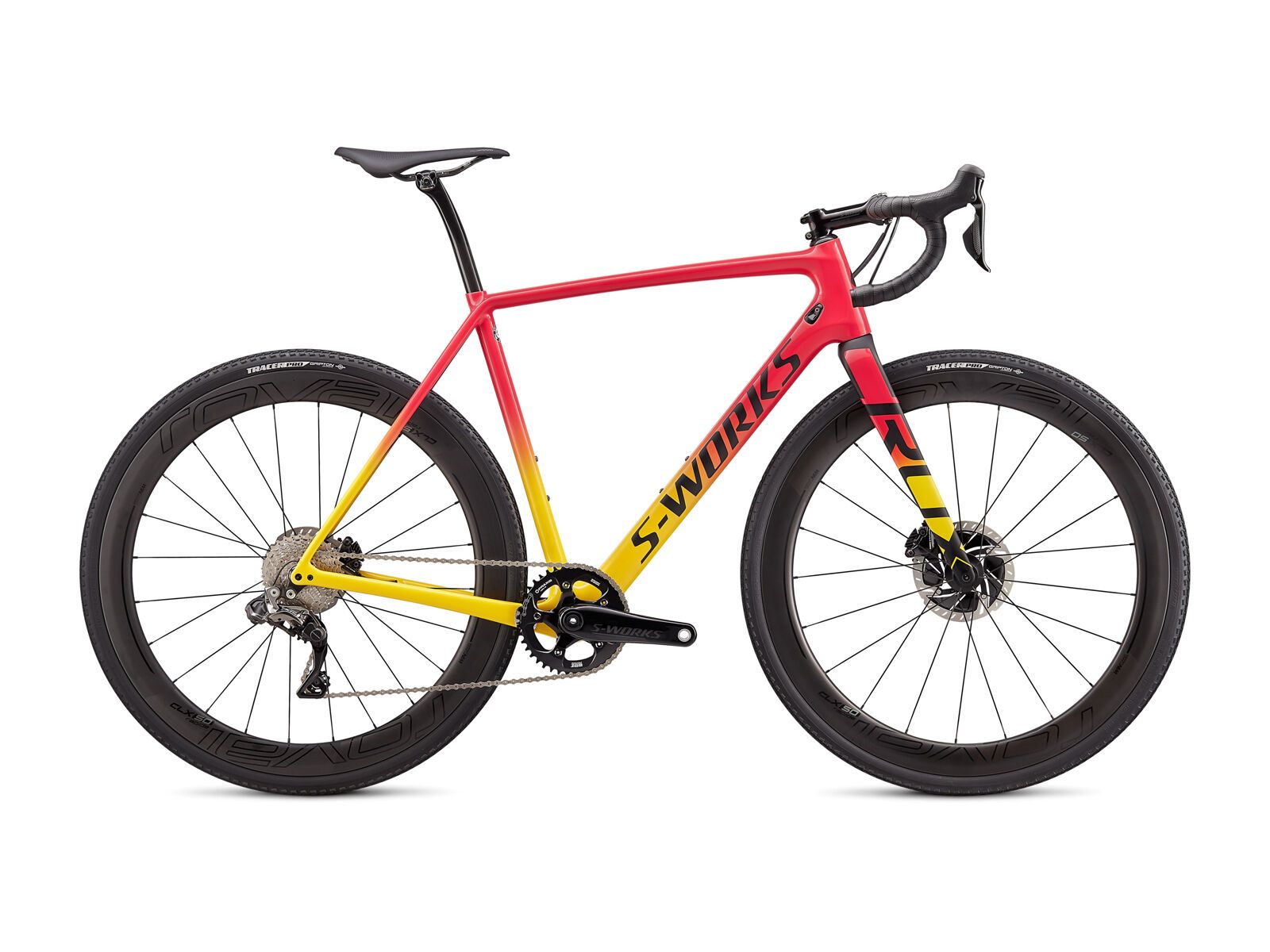 Specialized S-Works CruX, gloss golden yellow/vivid pink/black - Bild 1